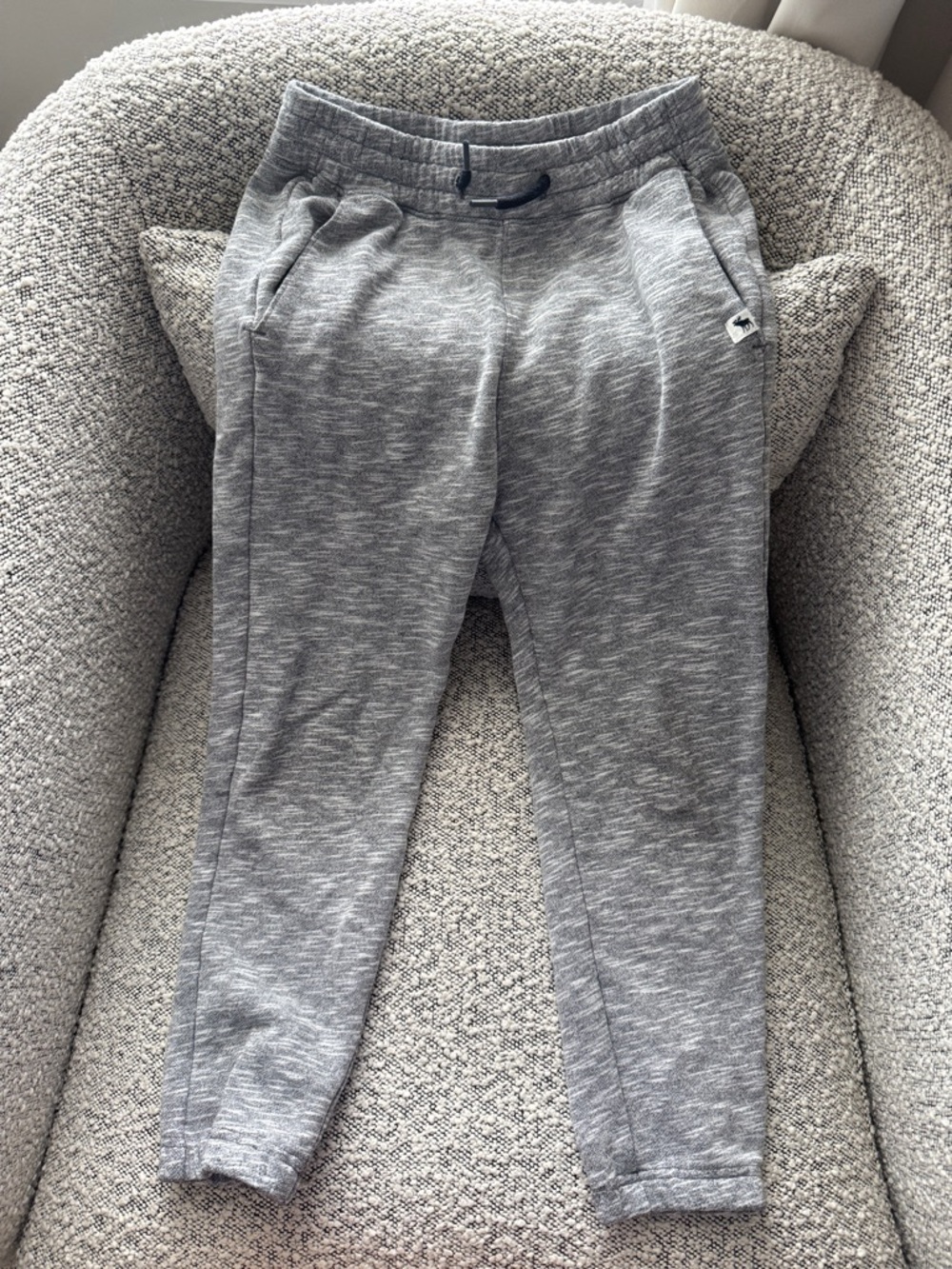 abercrombie kids grey Jogger Sweatpants 7/8